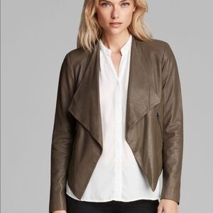 🌟HP🌟BB Dakota XS soft Leather Taupe open Drape